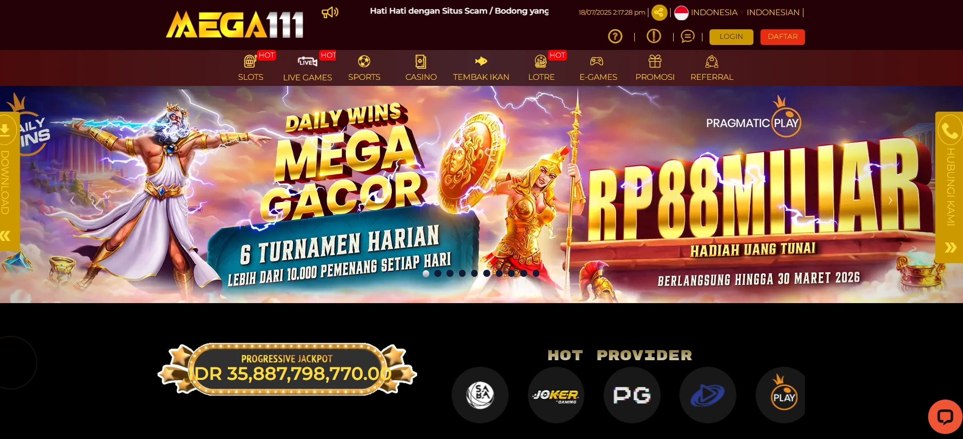 Tentang Slot Online Mega111 dan Popularitasnya Tentang Mega111 Slot dan Popularitasnya